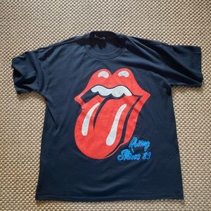 Vintage Rolling Stones Steel Wheels Tour Tee